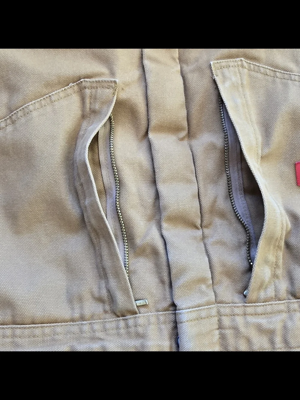 Vintage Y2K Dickies Insulated Coveralls Men's L Tall Brown Duck Workwear